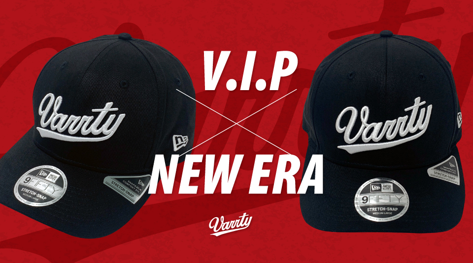 ニューエラ NEWERA スナップバック =V.I.P=さんコラボ 動画では言ってなかったんですがVIPのオリジナルキャップが発売され