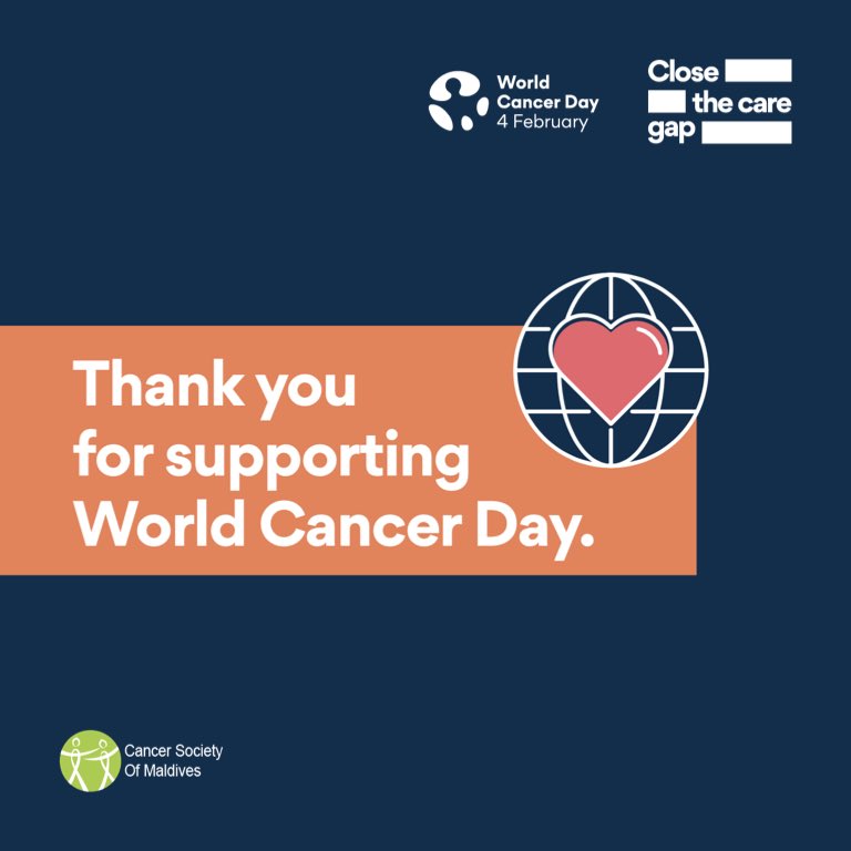 Together, we can create change.

#CloseTheCareGap #WorldCancerDay