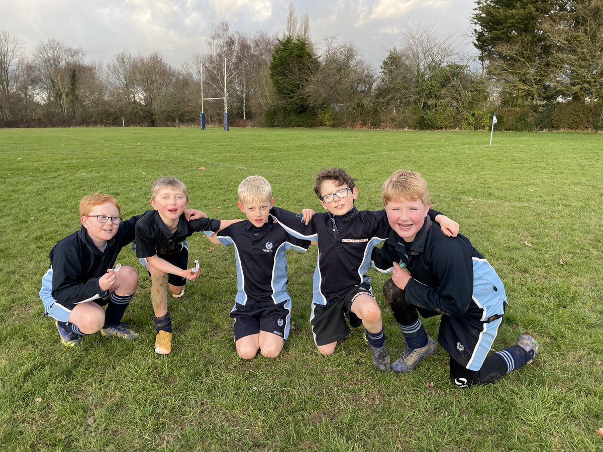 Teamwork makes the dream work. Great U9 fixtures against our friends at Dulwich Prep Cranbrook yesterday. #rugby #friendship 🏉