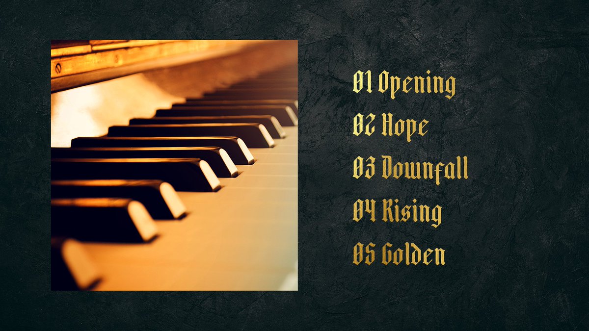 EmseqBeats's tweet image. Now officially: Golden Piano EP out now!!!

Stream on:

YouTube: youtube.com/playlist?list=…
Soundcloud: soundcloud.app.goo.gl/TP3p5

#goldenpiano #trap #producerlife