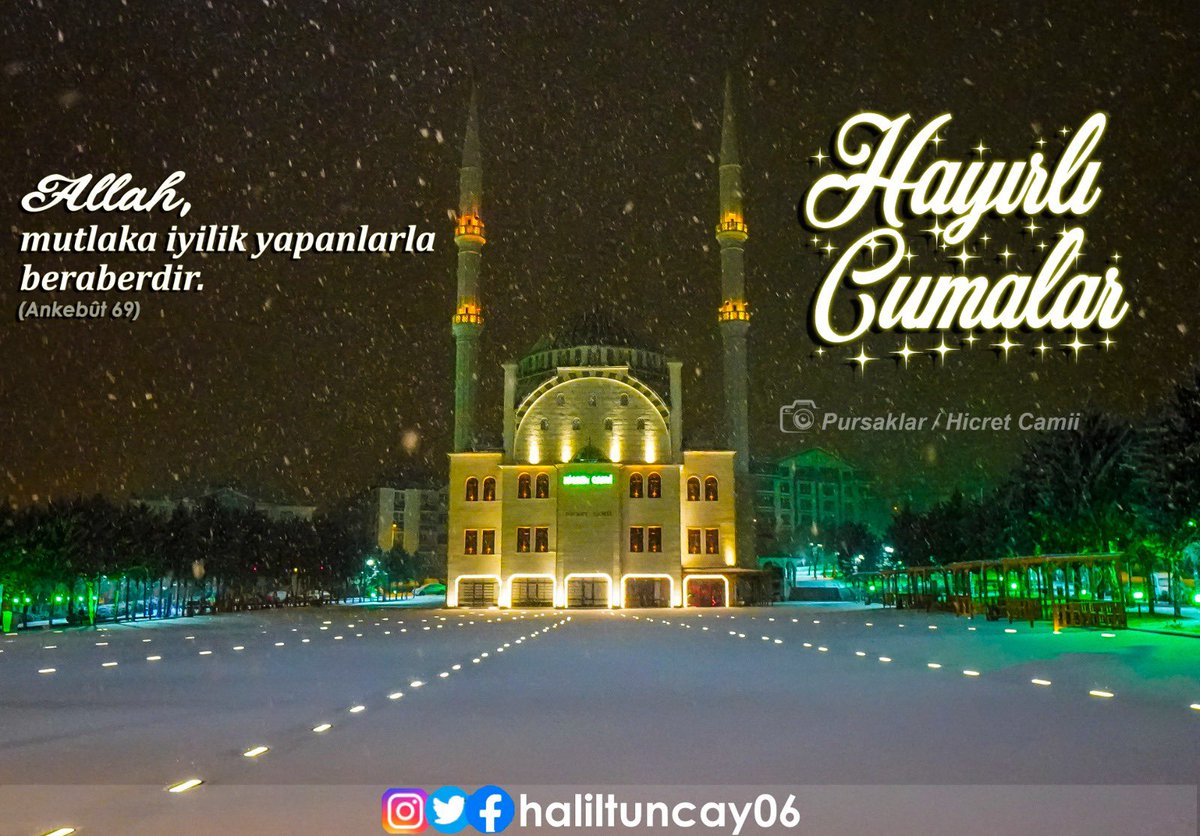 Niyetiniz kaderiniz olsun... #HayırlıCumalar