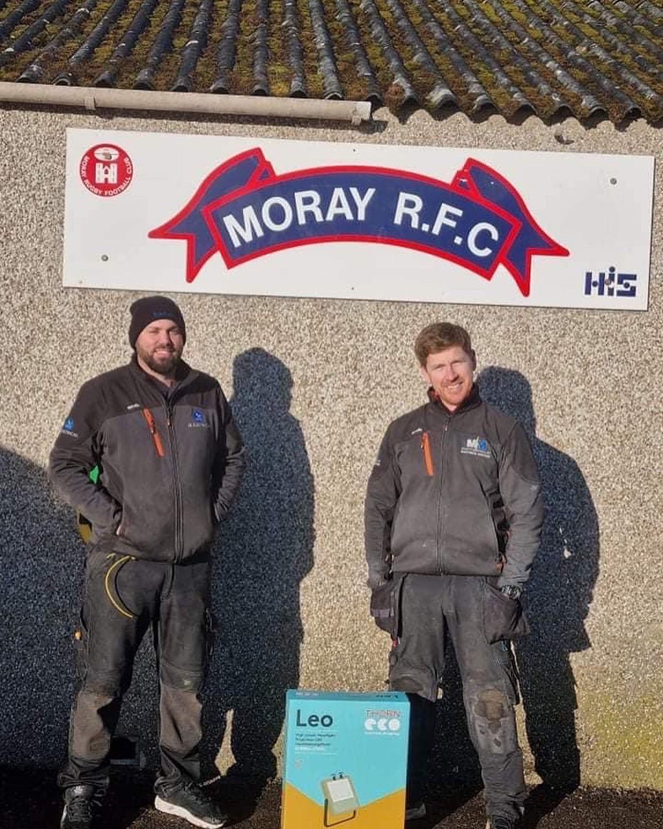 MorayRugbyClub's tweet photo. 💡Light Up Morriston

A massive thank you to JS electrical and MM Electrical Services for their top notch work illuminating Morriston! https://t.co/9Z2LP9SriJ