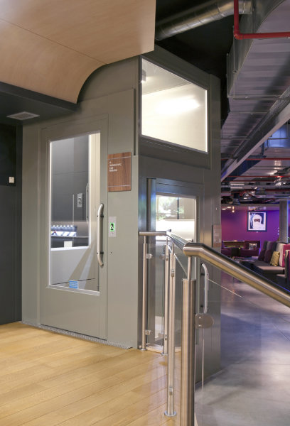 Abilityltd's tweet photo. Our Optimum 100s enclosed vertical platform lift comes complete with it's own shaft, and comes in a choice of colours. Perfect for offices, retail and restaurants! Find out more here: https://t.co/r3TcYCshLs #platformlift https://t.co/OzRSS4jnvC