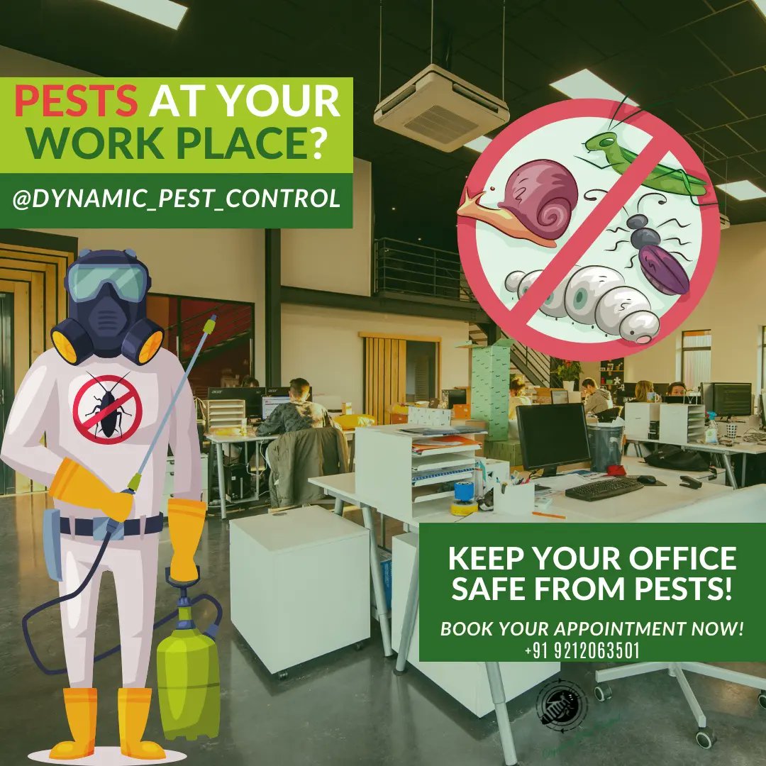 ControlDynamic's tweet photo. We can help you in keeping your commercial premises safe and free from disease causing bacterias. 
Call us now.
#dynamic #dynamicpestcontrol #commercial #commercialstreet #callnow #sanitizationservices #sanitizer #corona #disinfactant #healthy #office #commercialsanitization https://t.co/Xnzi2xnjaX