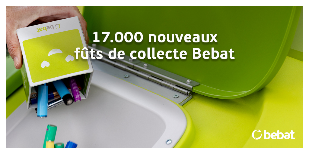 bebat_BE's tweet photo. Saviez-vous que #Bebat a commencé à installer plus de 17 000 nouveaux récipients de collecte en 2021 ? Tous les #pointsdecollecte recevront des fûts en métal avec un couvercle intelligent, pour automatiser les collectes et rendre la #collectedepilesetbatteries encore plus durable https://t.co/hR7MmNRLce