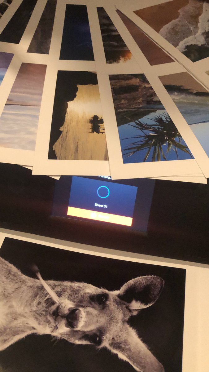 photosbymia1's tweet photo. Itโs the fifth weekend. No markets this Sunday. What will I do? Oh yes. Work on restocking ๐คฃ
#restock #photosforsale #fifthsunday #nomarkets #smallbusiness #madebyme #epson https://t.co/uiA3AgnQAh