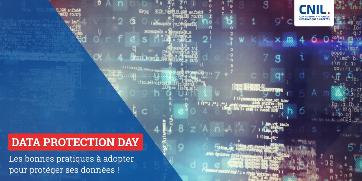 📢 Happy #DataProtectionDay ! En cette #JournéeDeLaProtectionDesDonnées retrouvez les bons conseils de la CNIL pour maîtriser et protéger vos #données ! 🔒 👉 cnil.fr/fr/maitriser-m…