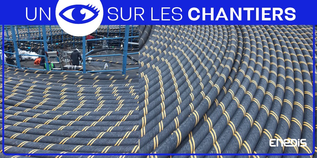 🚧
Câble hybride assemblé : 1er étape des travaux de renouvellement du câble sous-marin alimentant île de #Groix en électricité... et en #fibre ! 
Au total 7⃣5⃣0⃣0⃣m de câble seront posés entre #Groix et <a href="/VillePloemeur/">Ville de Plœmeur</a> 
#BZHChantier