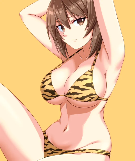 新年の虎イラスト、まだ1月だしセーフ
#ガルパン
#garupan 