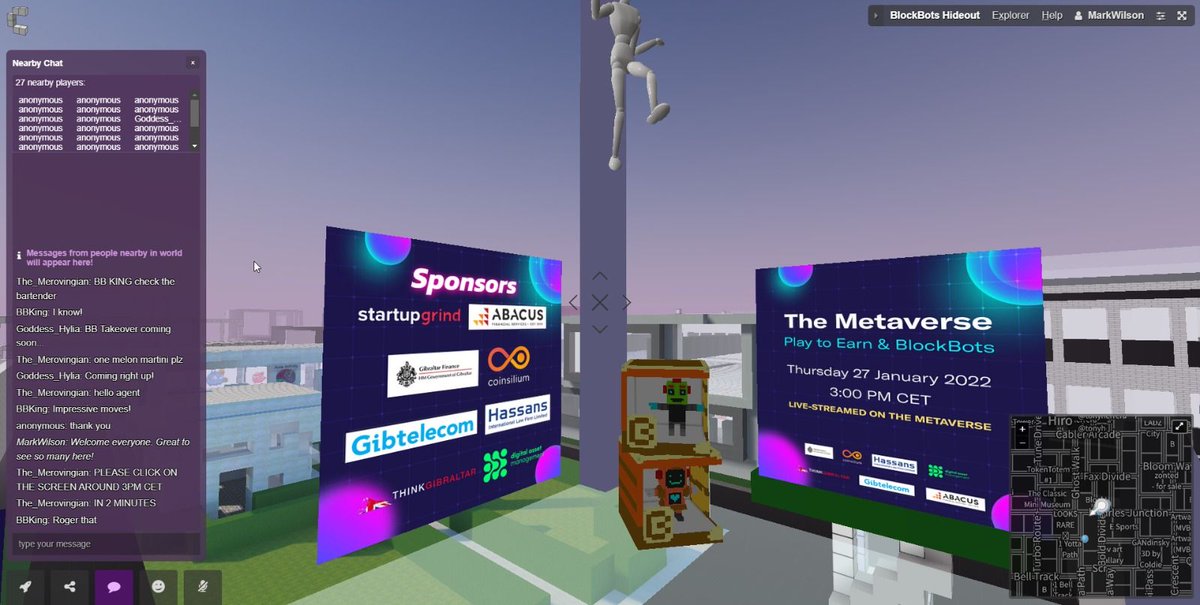 DAMgib's tweet photo. We're proud to be sponsoring our first Start-Up Grind event in Gibraltar, and for a double first it's been streamed on the Metaverse! https://t.co/yZU0MKacM9