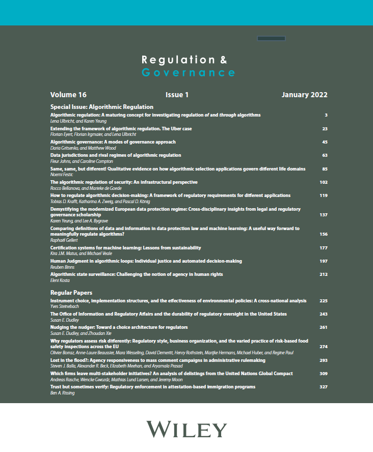 A brand new issue for a brand new year! Our January issue is now online! bit.ly/3qWDr2N #RegGov @WileyPolitics