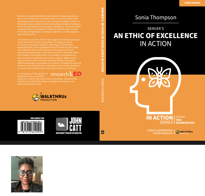 teacherhead's tweet photo. Just reading final proofs of @son1bun's In Action book on  @RonBergerEL's An Ethic of Excellence.. it's absolutely brilliant.  Out on Feb 25th... 🔥🔥👏👏 https://t.co/phcrfxGkuk https://t.co/2WND9TWngR
