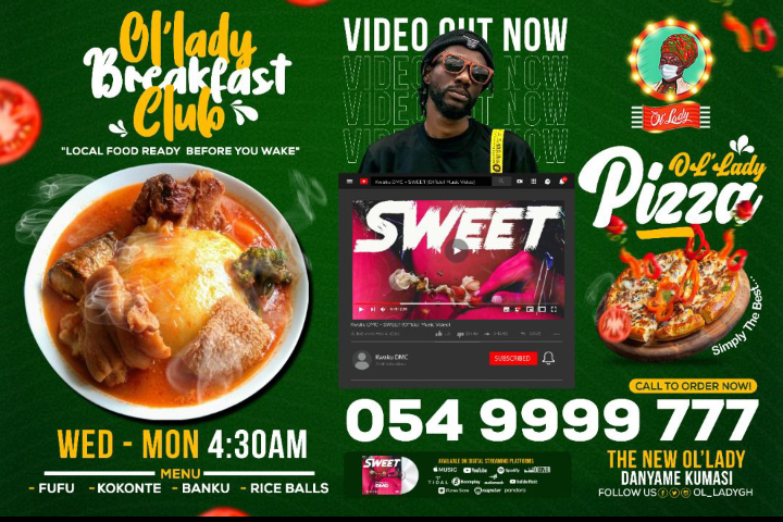 PUREDRIVE957's tweet photo. WHEN @ol_ladygh SAY BREAKFAST CLUB WE MEAN IT FUFU KOKONTE BANKU RICE BALLS AND TRY OL LADY PIZZA WEDNESDAY- MONDAY 4:30AM WE DO DELIVERY 🍸🍺 YOUR FAVORITE NIGHT CLUB TO PARTY 💃🕺 https://t.co/eOmsjbFJOI