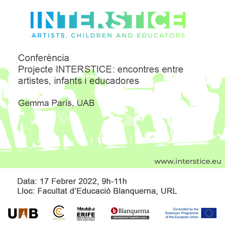 interstice_eu's tweet image. Multiplier event, in order to disseminate the philosophy and the intellectual outputs of #INTERSTICE project among students of Education Sciences @blanquernafpcee 
#arteducation #paradigmshift #artinschool