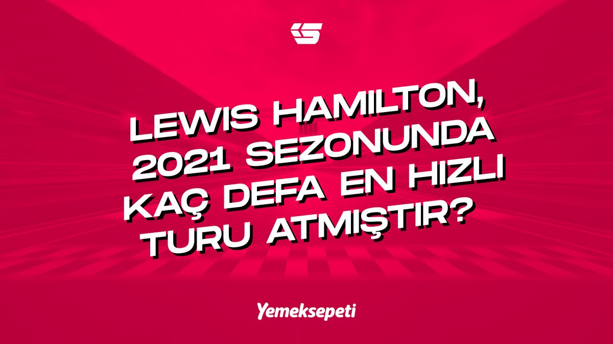 🤔 Lewis Hamilton, 2021 sezonunda kaç defa en hızlı turu atmıştır?

✅ Doğru cevabı veren 3 takipçimiz, <a href="/yemeksepeti/">Yemeksepeti</a>'nden 50 TL'lik indirim kuponu kazanıyor!

📲 Şimdi Yemeksepeti uygulamasını indir, binlerce restorandaki indirimli menüleri kaçırma!

⛓️ ymk.st/downloaddemarke