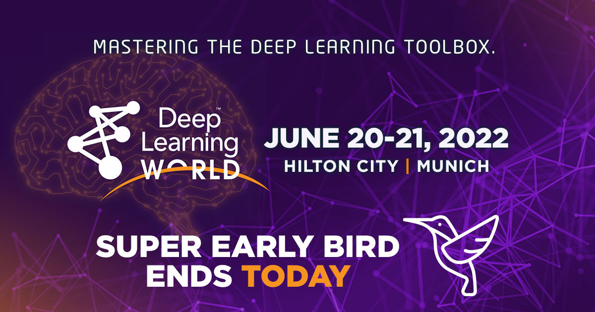 🚨 Last chance: The Super Early Bird rates for #DLWcon Munich expire today. Secure your discount before it's too late! deeplearningworld.de

#DeepLearning #AI