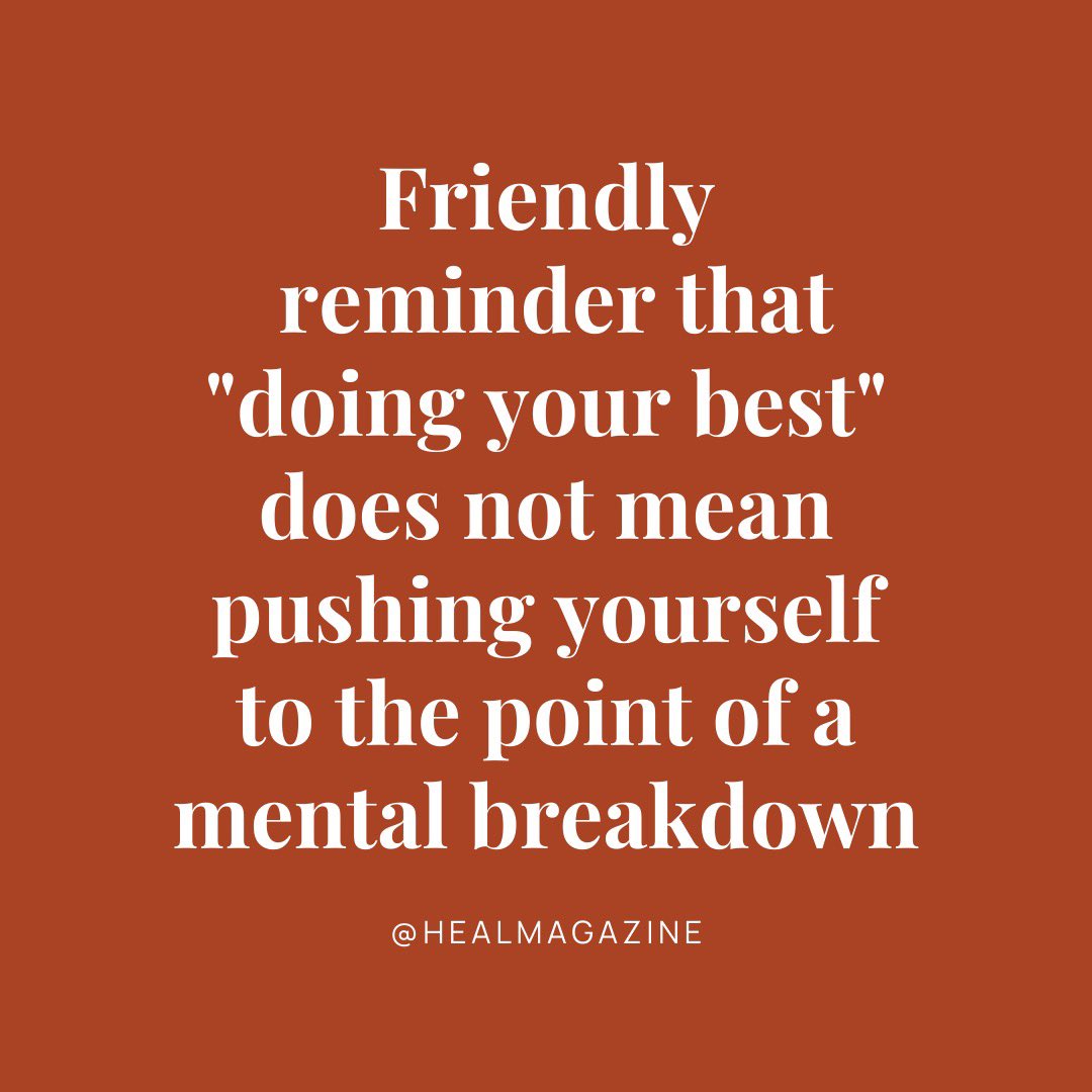 Heal_Magazine's tweet photo. Take care of yourself ♥️

#Mentalhealth #depression #selfcare #burnout #Healing #healingjourney #healmagazine https://t.co/JY3n1SwbNR