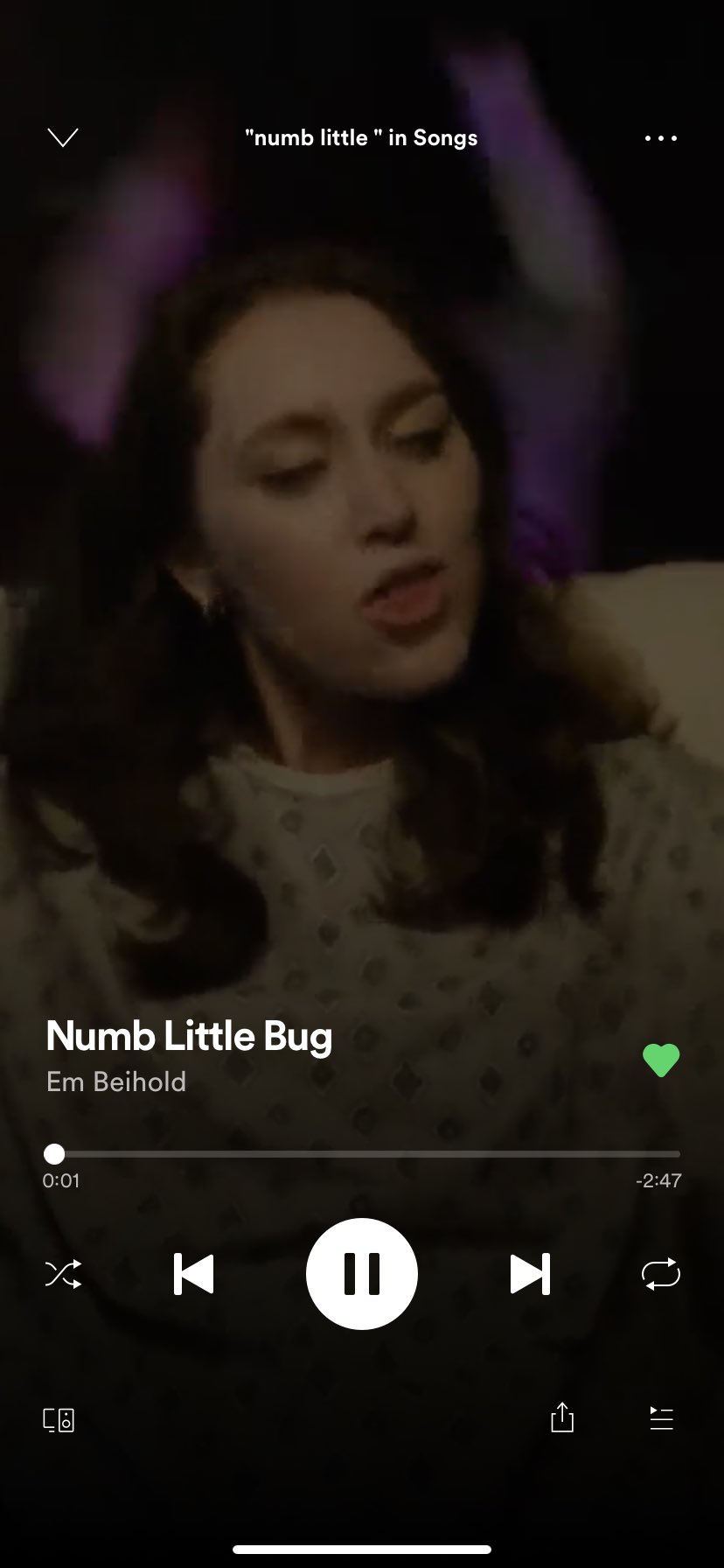 Lyrics numb little bug Numb Little