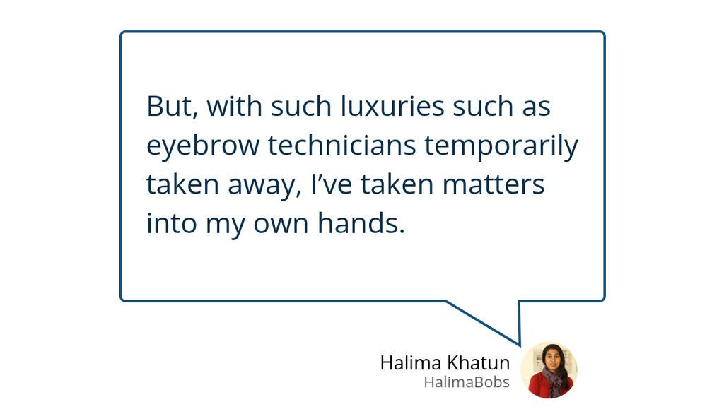 And like you, I’m trying to make the best of most things, only I’m sharing my warts-and-all thoughts along the way.

Read the full article: DIY eyebrow threading demo for beginners
▸ lttr.ai/sJ3K

#diybeauty #CleanBrowBrightened #BeauticiansFinallyOpen