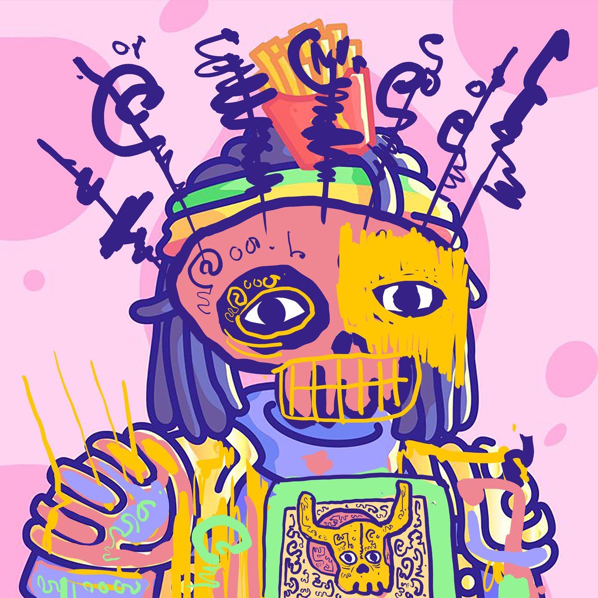 we love mories! ☠️

very honored for this 1/1 honorary piece from <a href="/iwwon_official/">iwwon</a> 🙌