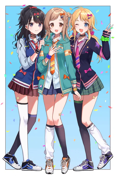 #シャニマス #風野灯織 #櫻木真乃 #八宮めぐる 
