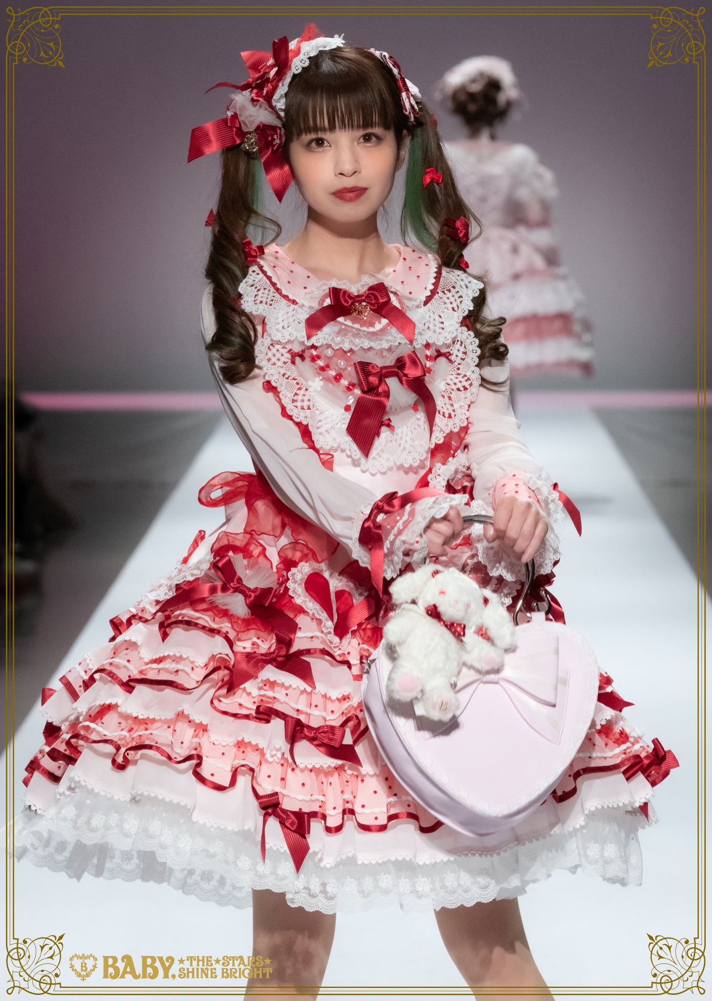 BABY いちごのCharlotte jsk ヘッドドレスセット　ロリィタ