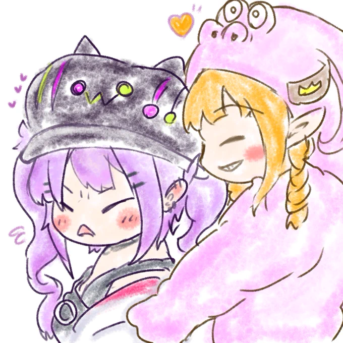 「I'll give you a lot of love.」

#みかじ絵  #つのまきあーと
#ルーナート #TOWART
#かなたーと
下におまけ。 