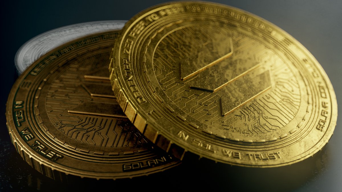 Our gold #Solana coins ❤️ #NFT #SolanaNFTs #Web3