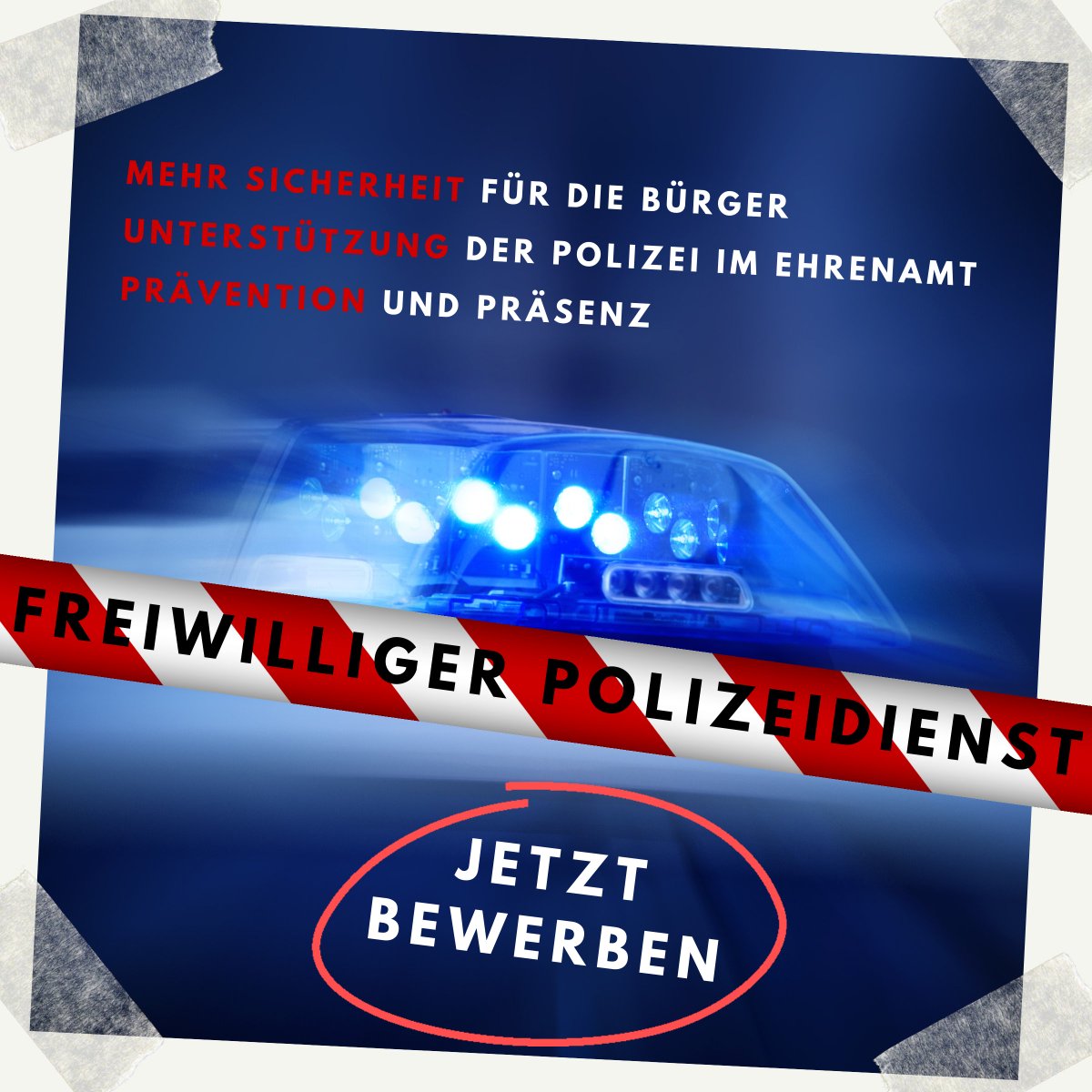 Die Stadt Weiterstadt sucht derzeit sechs Mitarbeitende für den Freiwilligen Polizeidienst. Als uniformierte Helferinnen und Helfer ist man im Rahmen dieser ehrenamtlichen Tätigkeit im gesamten Gebiet der Stadt Weiterstadt tätig. Mehr Infos: weiterstadt.de/verwaltung-ser…
