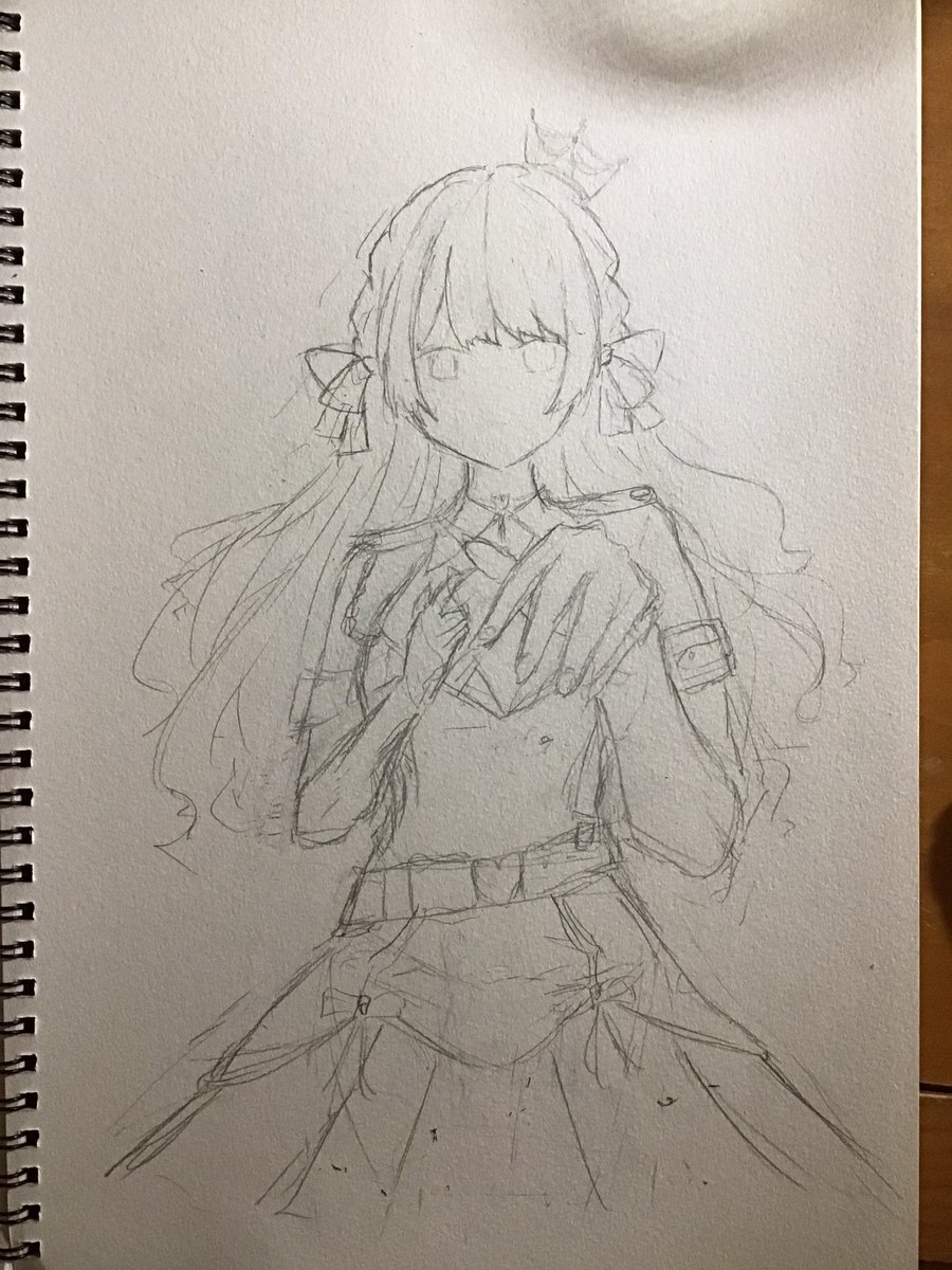 #1日1枚イラスト
26日目 橘ひなの
今日はアナログで 