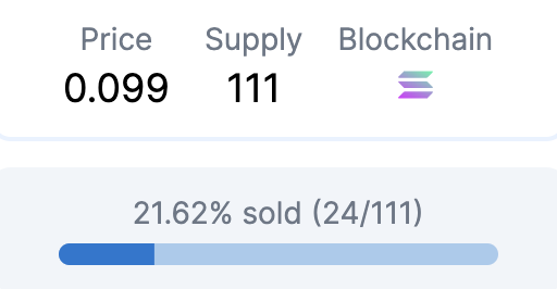GlitchedAzuki's tweet photo. 22% reached...let's go to ME 🚀🚀🚀, our big community is waiting for us 🔥🔥🔥
#nft #nftart #art #digitalart #nfts #nftartist #crypto #cryptoart #nftcommunity #nftcollector #SolanaNFTs #SolanaAirdrops #launchmynft 
JOIN US https://t.co/3nuwf7OR4O
MINT https://t.co/ajfL5LCrqB https://t.co/6dphsM6jrI