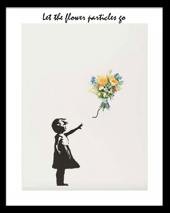 MaximusBlock's tweet photo. @Collectparticle open mint starts in 7 hours. Your chance to buy 1/10.000 of Banksy's "Love Is In The Air". You'll also have a chance to win some of the rarest flower particles (hence this meme). #banksy #particlecollection @avalancheavax https://t.co/UGe6SX4Dy4