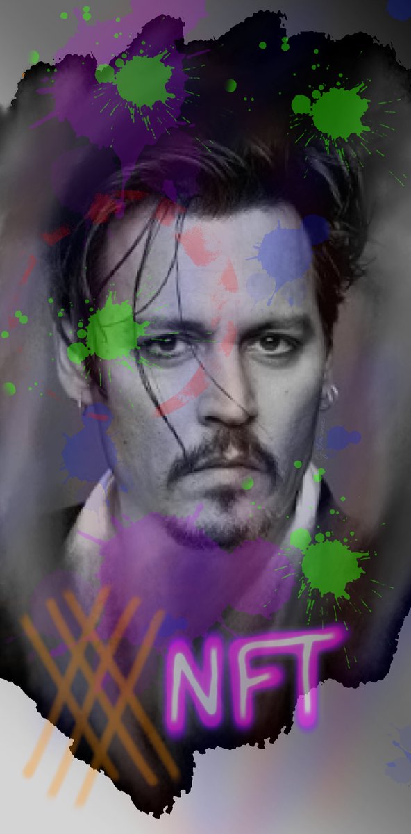 JLawrence317's tweet photo. @JohnnyDeppNFT https://t.co/7co0DBDxup
#NeverFearArt #NeverFearTruth #NFT https://t.co/RvOHOOkA9W
