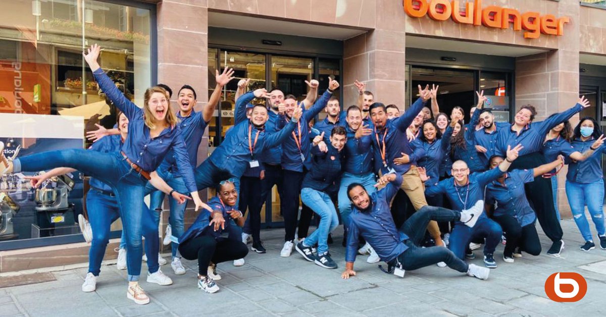 🎉 <a href="/boulanger/">Boulanger</a> élu 2ème meilleur employeur de France dans la section commerce de détail (enquête <a href="/MagazineCapital/">Capital</a>)🤩
Une très belle récompense qui met en lumière notre culture du #SiBienEnsemble et nos engagements !
Envie de partager ce que nous vivons ?
👉 b.fr/Rejoignez-nous