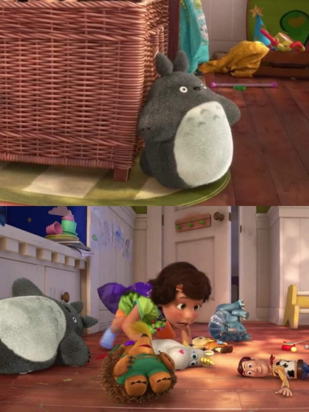 Studio Ghibli on X: Totoro cameo in Toy Story 3 😯 / X