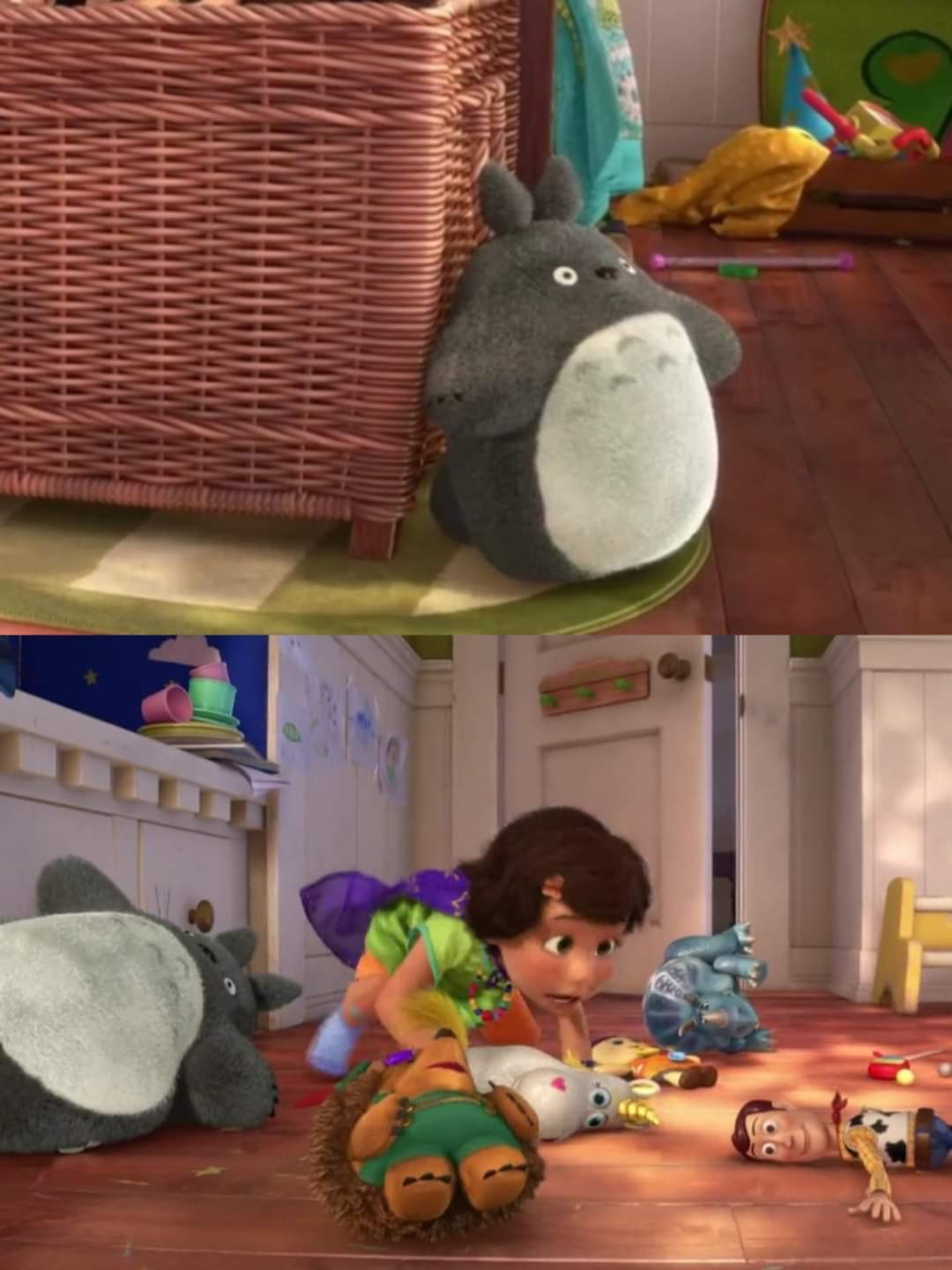 Studio Ghibli on X: Totoro cameo in Toy Story 3 😯   / X