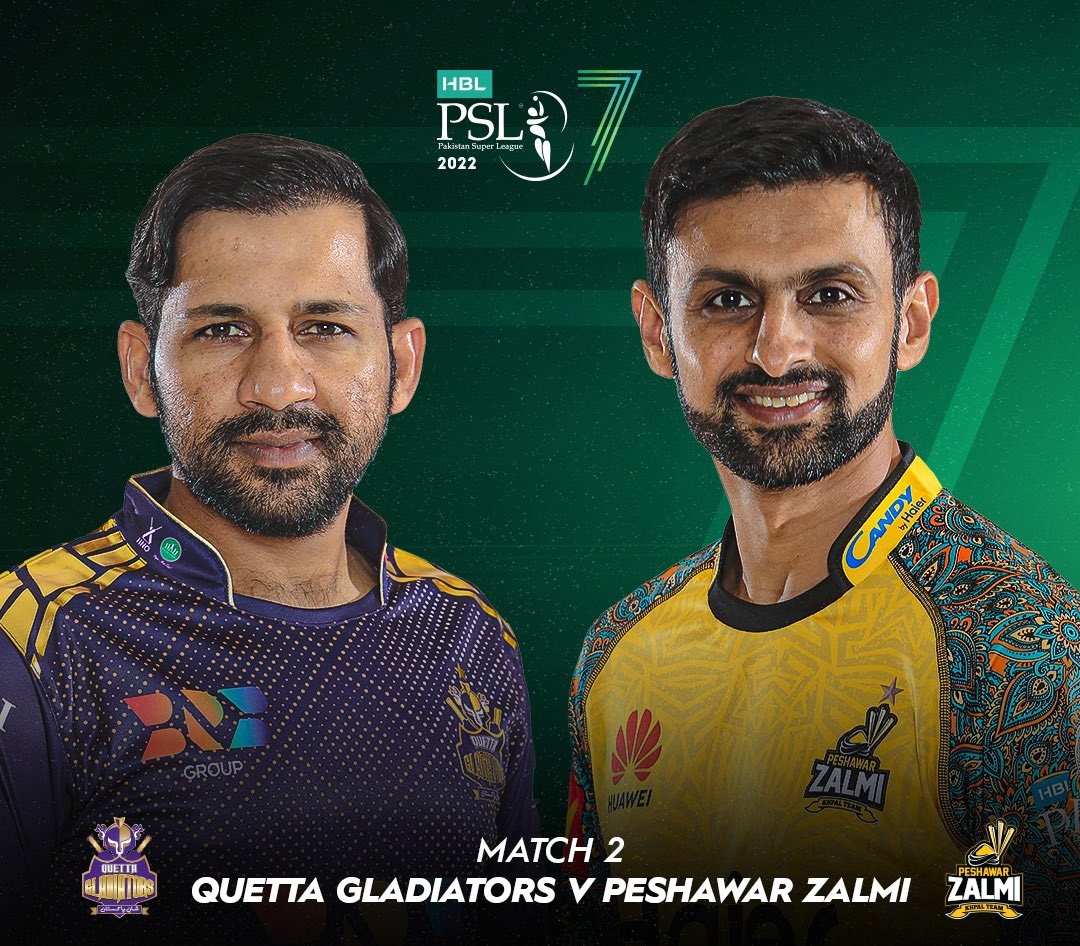 thePSLt20tweets's tweet photo. Match 2: @QGladiatorsPSL - 🆚️ @PZalmiPSL, at National Stadium Karachi! #QGvPZ

#HBLPSL7 | #AgayDekh | #LevelHai https://t.co/GqTcs8FsTE