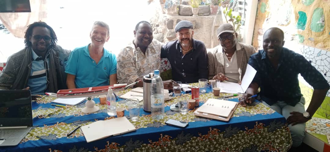 TabetFethi's tweet photo. Discussion sur le Projet FAM Montpellier(Mosson)avec notre ami et partenaire Mr Fodé Sylla(à ma droite) ancien député européen et membre du conseil économique et social, actuellement ambassadeur itinérant du Sénégal.  @MDelafosse  @FodeSyllla  @BrahimAbbou https://t.co/qWT50cEhRq