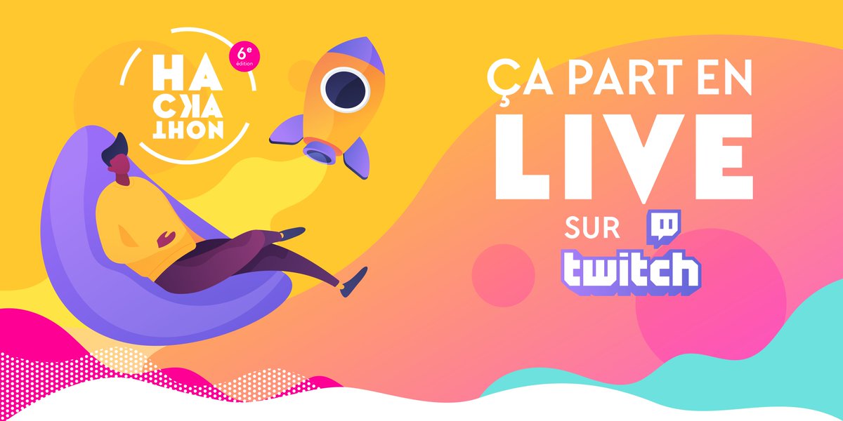 [Hackathon 2022] 
Dernière ligne droite pour les étudiants de MMI Chambéry ! 

Vous avez hâte de découvrir leur projets innovants ? Nous aussi ! 
Alors rendez-vous ce soir à 18h pour assister aux soutenances en live et voter pour votre projet préféré ! 
🔗 twitch.tv/newquest_team