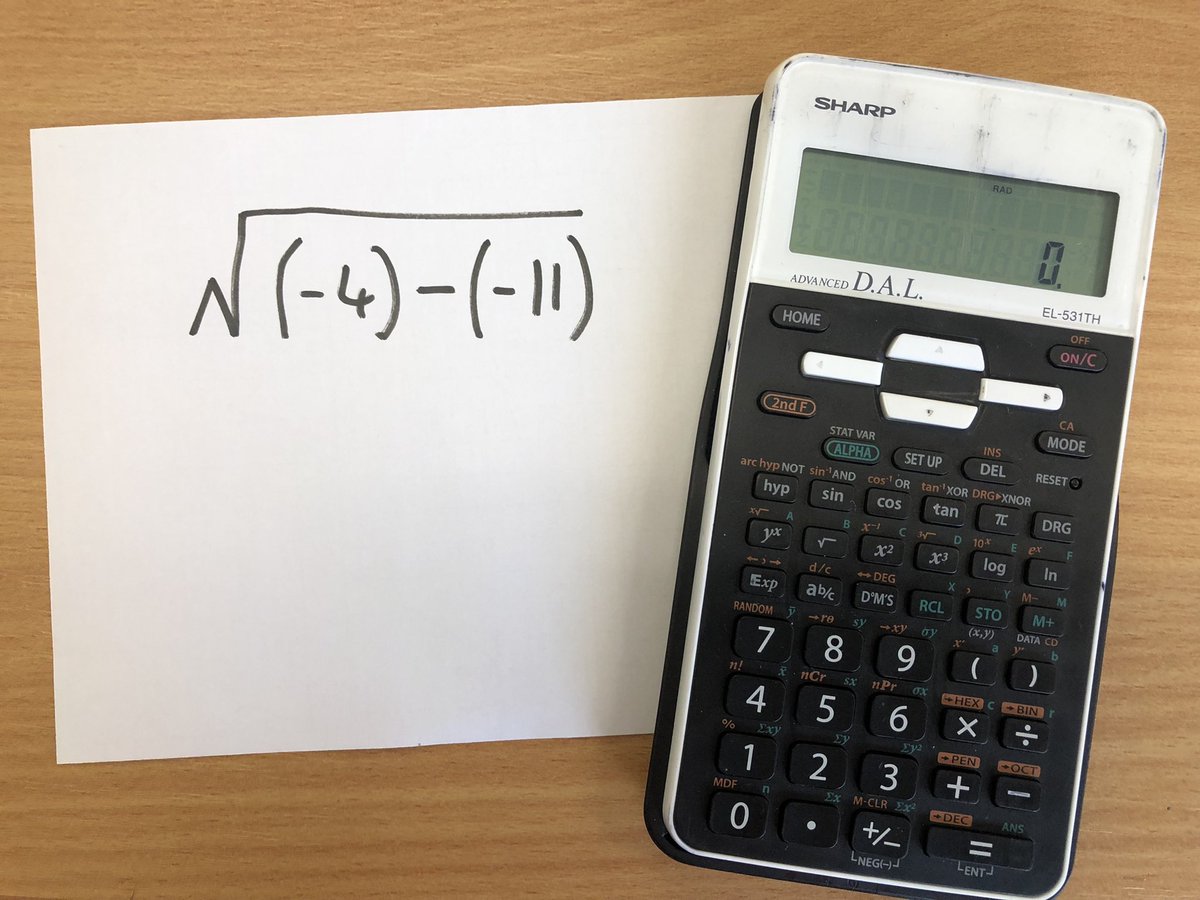 Anyone know how to do this calculation on the Sharp calculator.