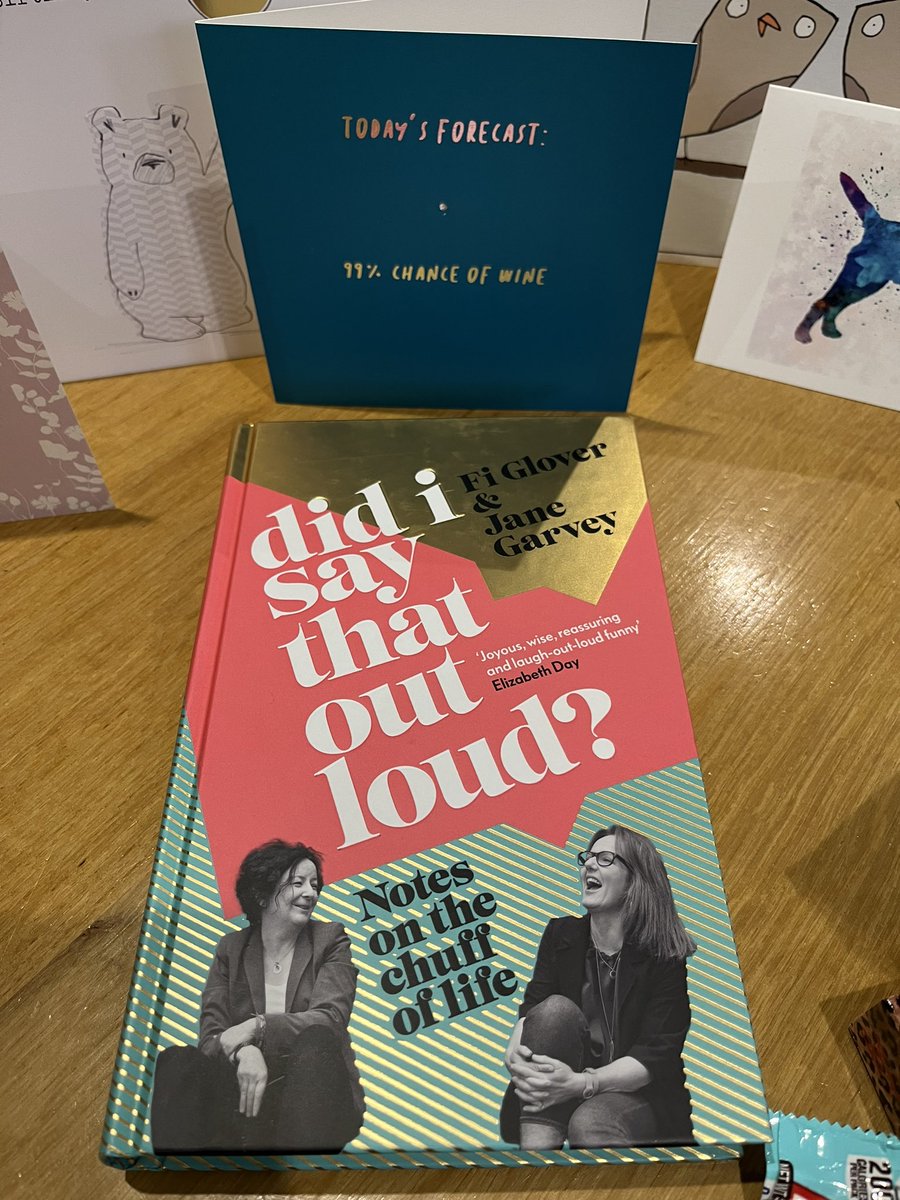 All the best birthday gifts come with a note asking to borrow it when you’ve finished 😂 thank you! @tanyaarnold @fifiglover @janegarvey1 (“chuff” has a diff. meaning in my dialect! 😳😅)