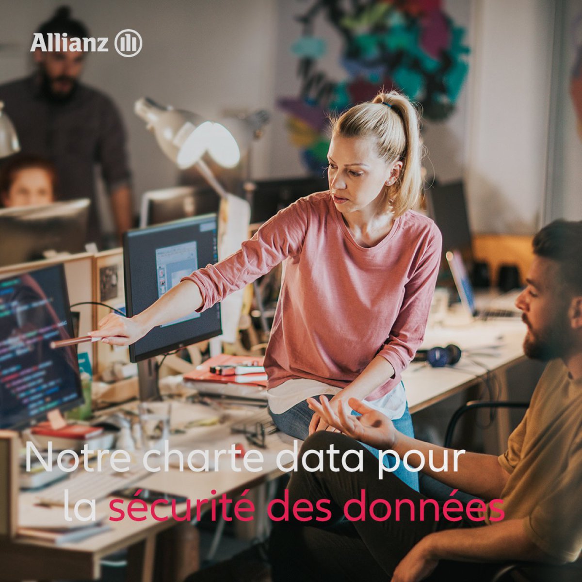 #JournéeEuropéenneDeLaProtectionDesDonnées 💻 une priorité pour Allianz France ! Découvrez notre charte #Data. 
✔️5 engagements : transparence, sécurité, innovation, ambition, en permettant à nos clients de garder le contrôle. Un réel gage de confiance ➡️swll.to/CharteData