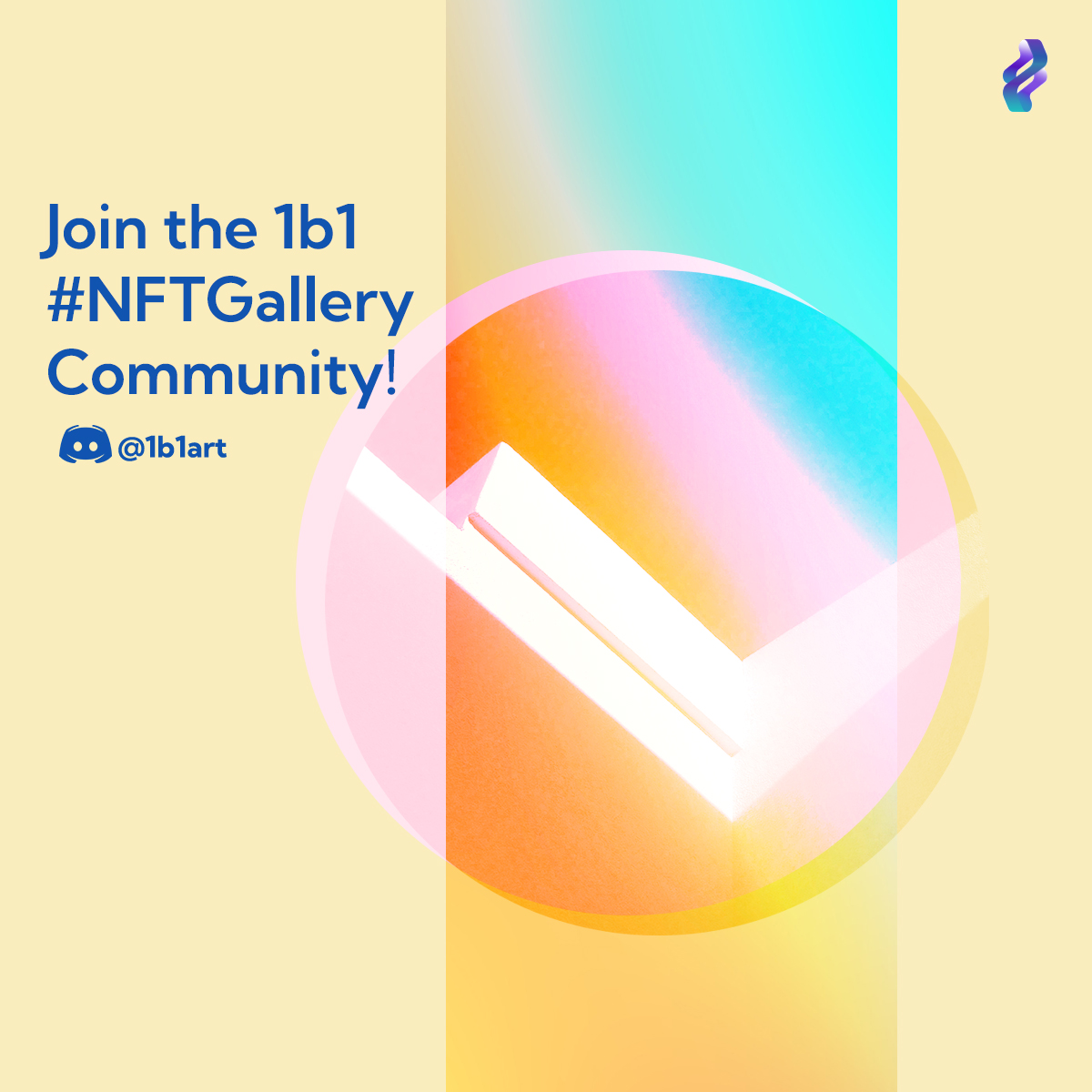 1b1art's tweet image. Our #NFTCommunity is growing! 🤗 Let’s talk about #NFTs – come share your art and ideas!  

👉 discord.gg/kDR9NcCk

 #1b1 #NFT #NFTDiscord #ownyourhour