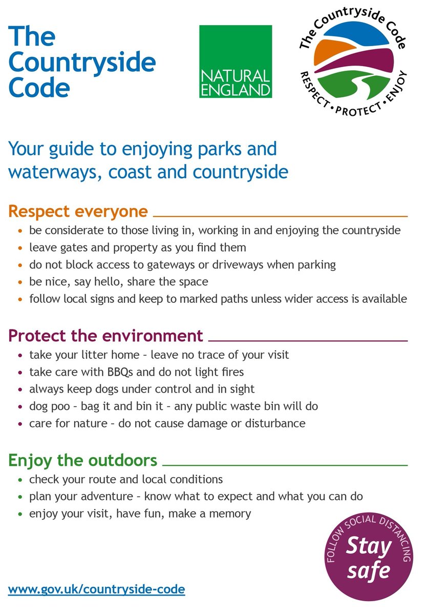 If you're planning a visit to Eden , please take your litter home, do not light fires, park responsibly and keep dogs under control. Leave no trace of your visit and always remember the Countryside Code so you can #RespectProtectEnjoy orlo.uk/I4zHf