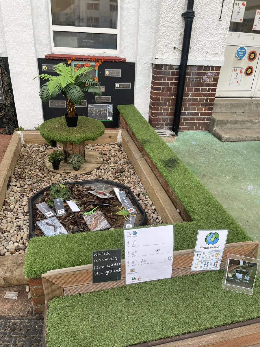 WestThorntonSch's tweet photo. The children in Reception are very excited to access the fantastic outdoor provision that has been set up for them. Key questions, vocabulary and modelling are included to support high quality outcomes #eyfsexcellence @IPAT_Edu https://t.co/CfM99YOHAs