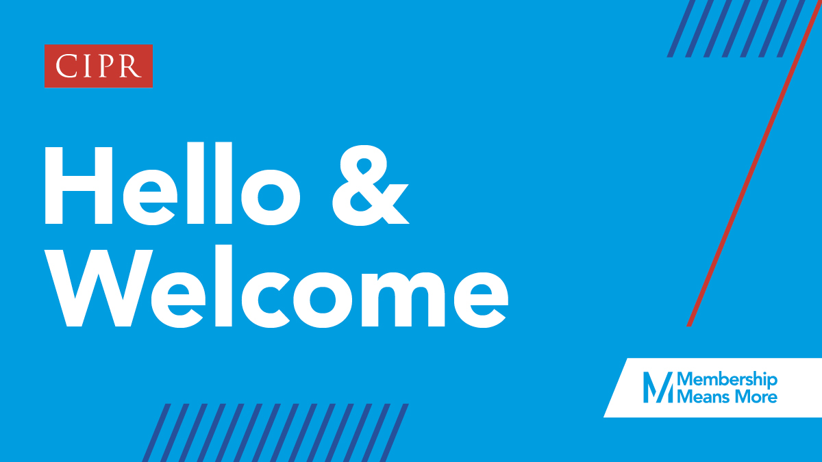 Welcome to some of our new members:

<a href="/DaddyShortLegs_/">DaddyShortLegs</a> 
@_Lisa_Cowan 
<a href="/SamanthaKoren/">Samantha Williams</a> 
@isobelsidnie 
@jongarw 
<a href="/MediaHollie/">Hollie Anderson PR</a> 
<a href="/joshcolesy/">Josh Rafé Coles</a> 
@LateefahJB_ 
<a href="/JFenton_R/">Josh Fenton</a> 
<a href="/CatherineALomax/">Catherine</a> 
@ConnorJMatthew 
<a href="/block_writer/">Elliot Hill</a> 
<a href="/Zupa007/">Marko Župa</a> 
<a href="/beckygreenhill4/">Becky Greenhill</a> 
<a href="/BevicMSL/">Victoria</a> 
@clairemargot 

#CIPRProud