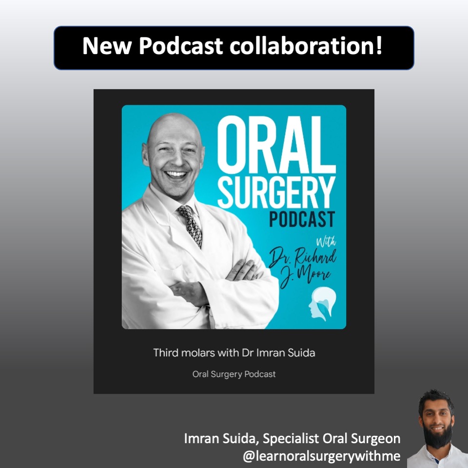 New podcast collaboration with @rjmoore2012. An overview of all things mandibular third molar! Please listen, subscribe and share!
Apple Podcasts - podcasts.apple.com/gb/podcast/thi…

Google podcasts -
podcasts.google.com/feed/aHR0cHM6L…