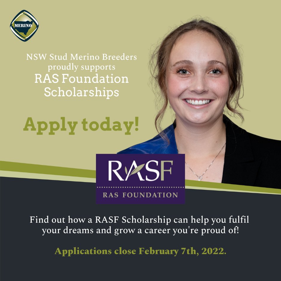 Could your studies benefit from financial assistance?
Steph Ferguson secured course placements in NSW and WA as part of her 2021 RAS Foundation scholarship, funded by NSW SMBA. 
Find out how you can broaden your education and fund your passion.
Visit: 
 rasnsw.com.au/foundation/sch…