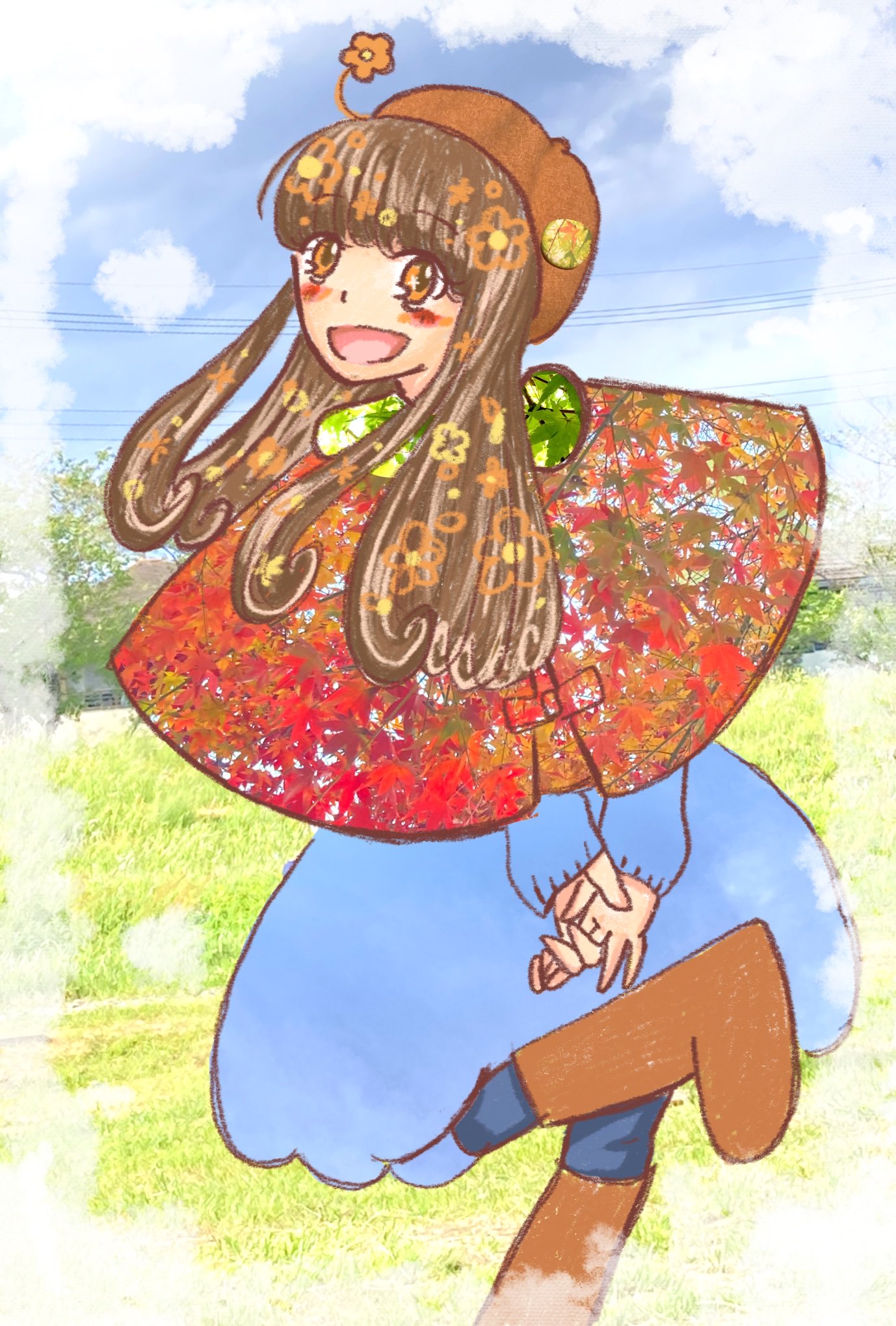 Yun ゆwゆ P Otopallet ちょっと気が向いたのでぽぽちゃんを等身大で描いてみました お絵描きはやっぱり楽しいです ぽとかーど ぽぽちゃん イラスト 写真 T Co 9uqawvxxgr Twitter