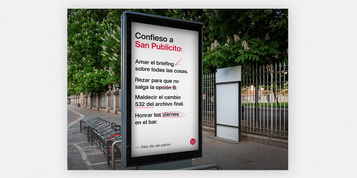 Essentia_ideas's tweet photo. Feliz día de San Publicito a todos los compis de profesión.
Y vosotros, ¿os habéis confesado ya? ;)
#SanPublicito
#EssentiaCreativa
#10sentir https://t.co/z0wOuxwy75